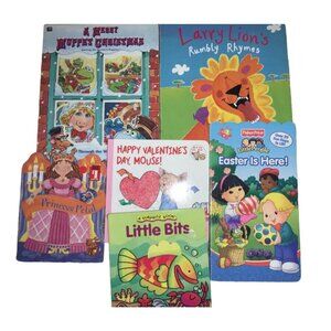 Children’s Board Books Muppets Valentine’s Easter Lot of 6 Books
